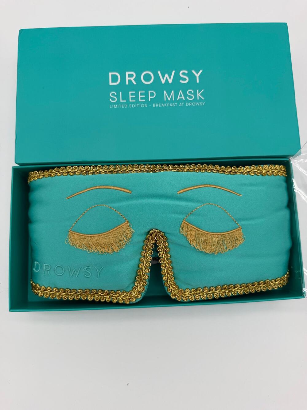 Drowsy Sleep Mask breakfast at tiffanys special edition NEW